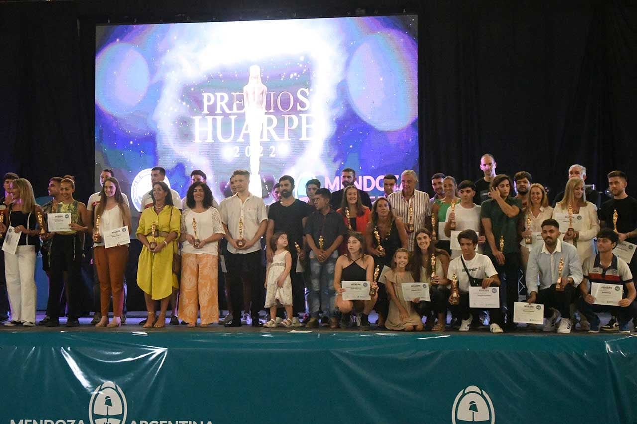 Premios Huarpes, reconocimiento a deportistas de Mendoza  Foto:José Gutierrez / Los Andes 