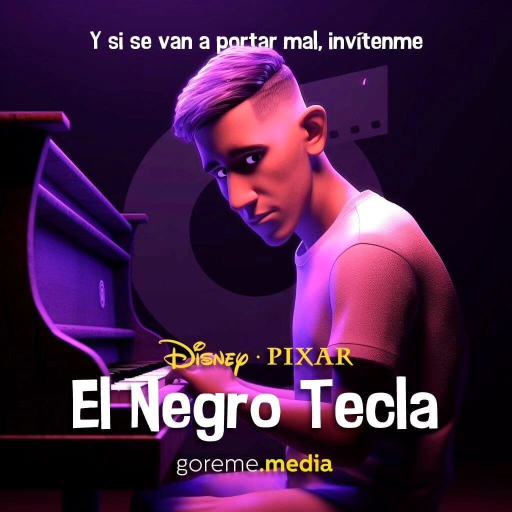 Convirtió a los famosos mendocinos en películas de Disney Pixar y el resultado es genial
