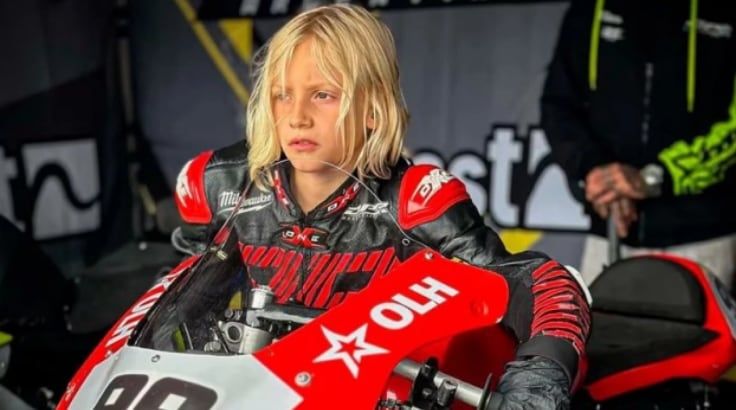 El nene de 9 años se accidentó en el circuito de Interlagos y su estado es crítico.