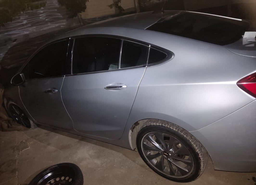 El Chevrolet Cruze que había sido robado fue recuperado en Las Heras. | Foto: Ministerio de Seguridad y Justicia