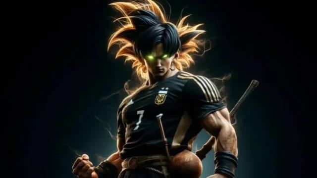 Cómo se vería Gokú en la vida real, según la IA.