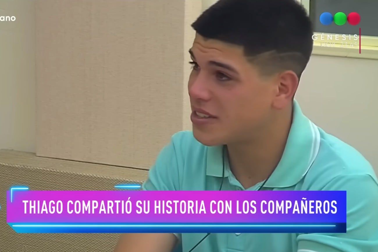 "Gran Hermano": Thiago Medina, el joven que trabajaba en el Mercado y juntaba cartones (Captura de pantalla)