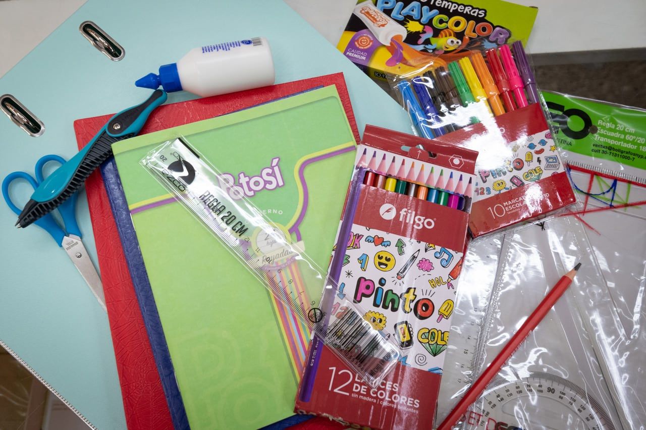 Los $70.000 por menor de edad escolarizado está destinado para compra de útiles y elementos necesarios para empezar las clases. 

Foto: Ignacio Blanco / Los Andes 