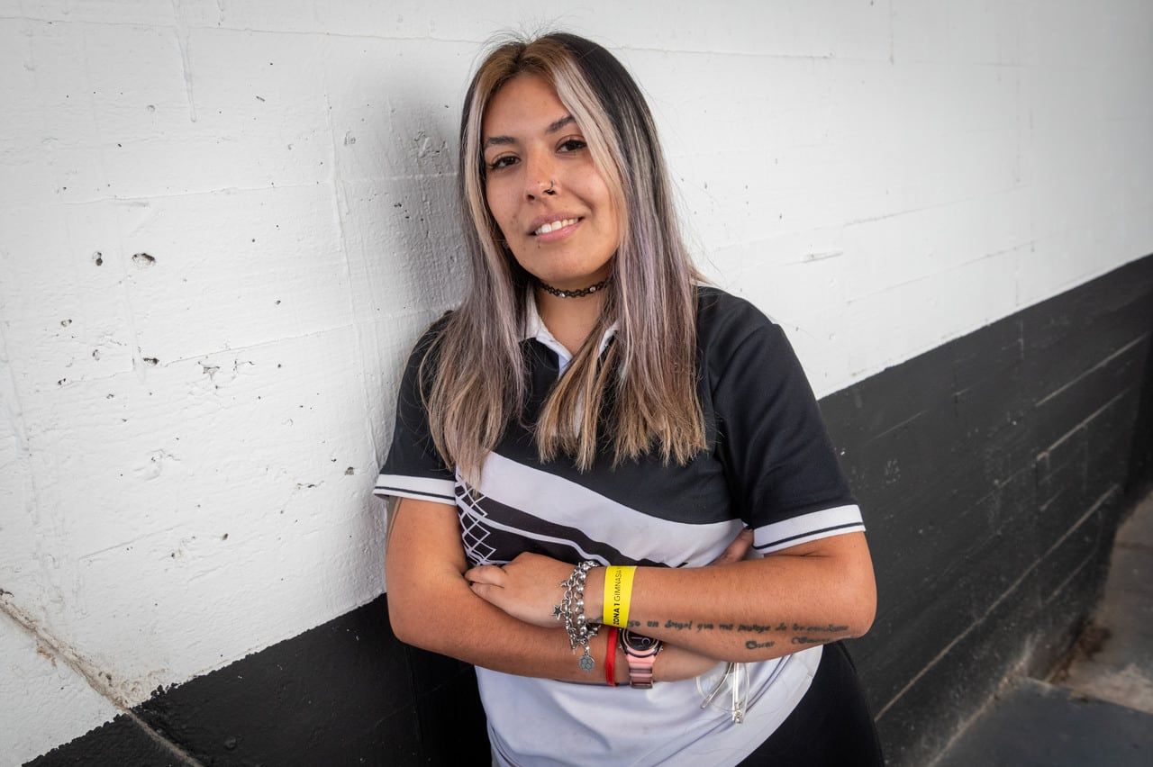 Retrato de Yamila Correa, coordinadora del cuerpo técnico de Gimnasia y Escgrima de Mendoza   Foto: Ignacio Blanco / Los Andes