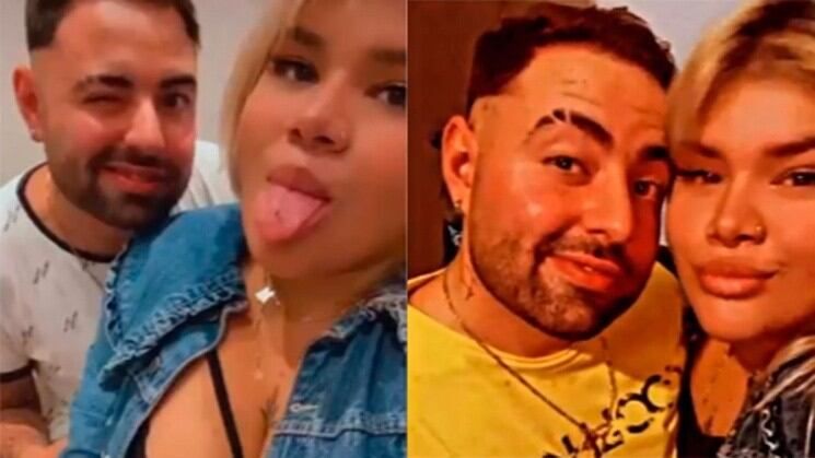 "El Maxi" y Morena Rial