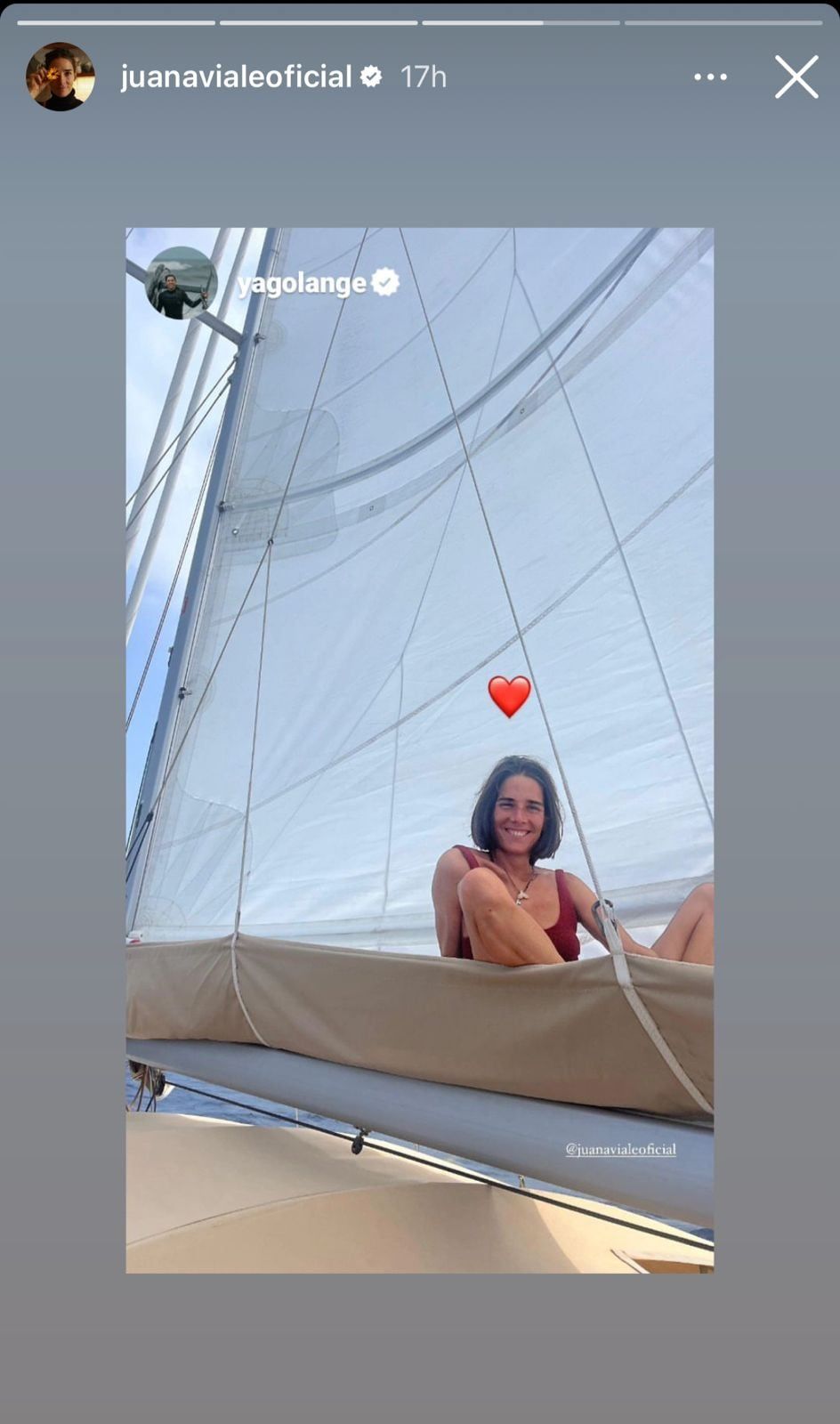 Juana Viale y su nuevo cambio de look en el Atlántico.