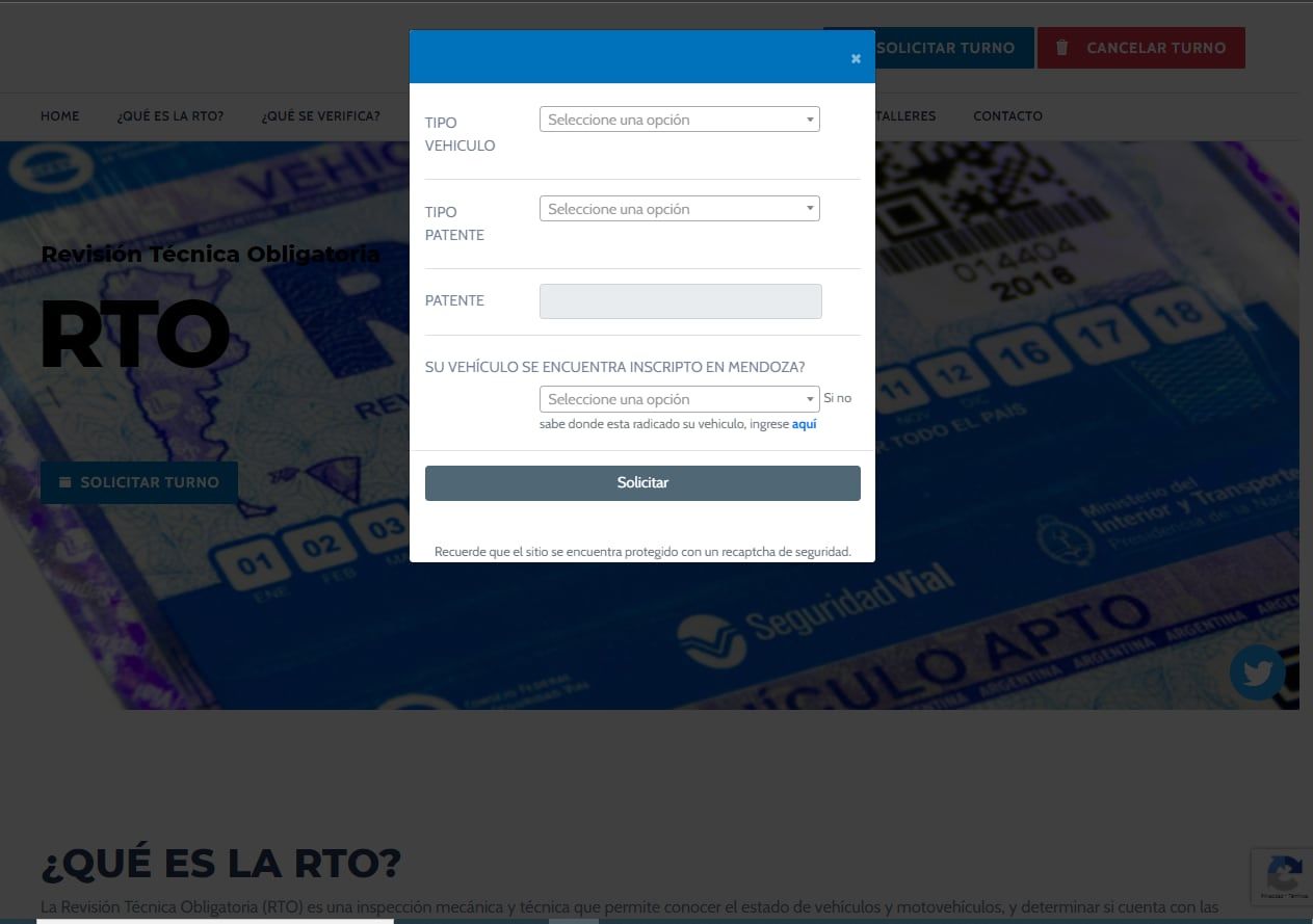 RTO: recomiendan estar atento a la confirmación del turno en el momento en que aparece en pantalla. Foto: Orlando Pelichotti / Los Andes.