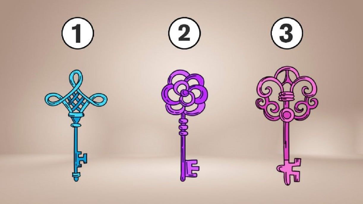 Dependiendo la llave que elijas, es tu situación a la hora de abrir tu corazón.