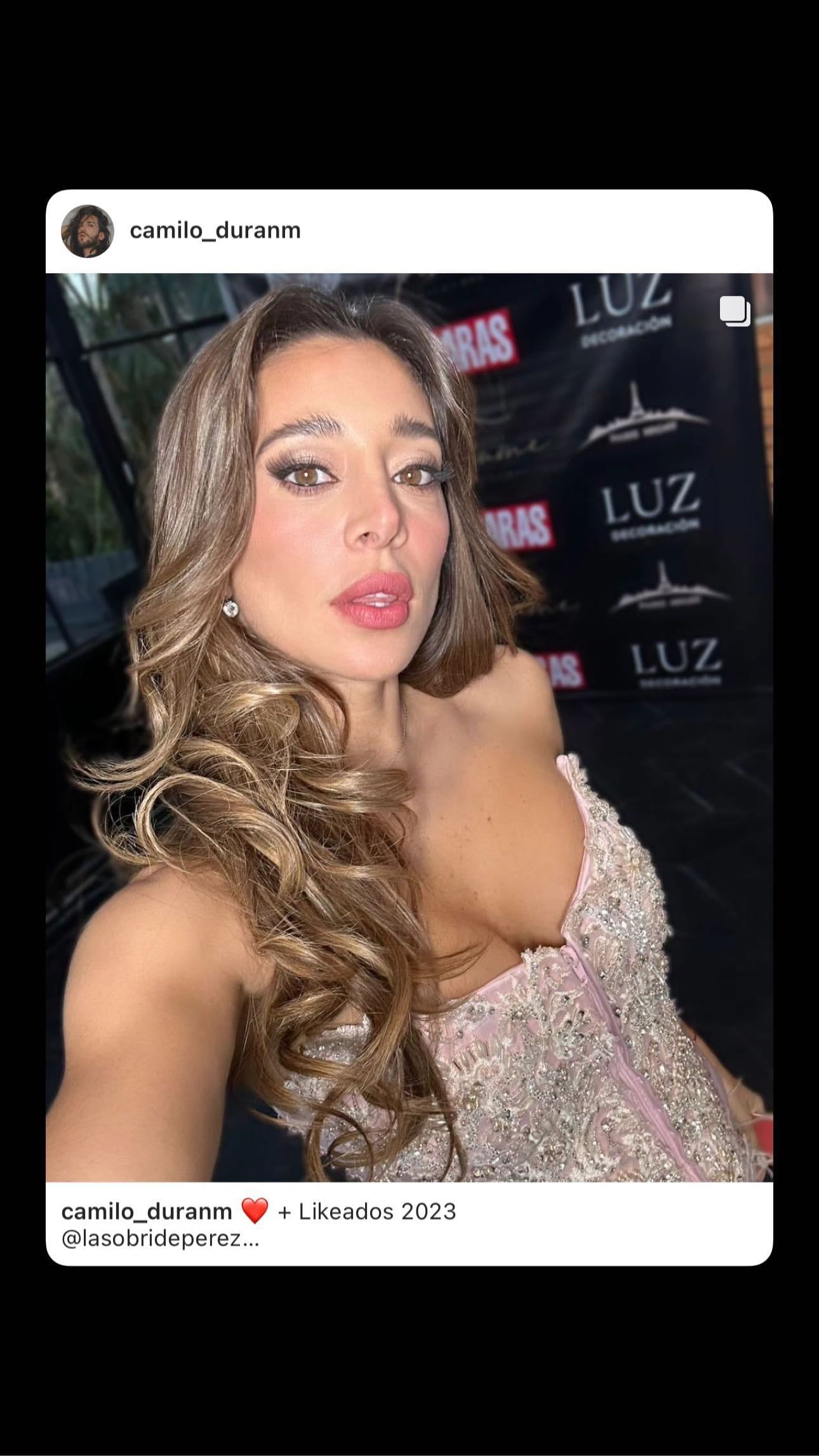 Sol Pérez para la gala de Revista Caras