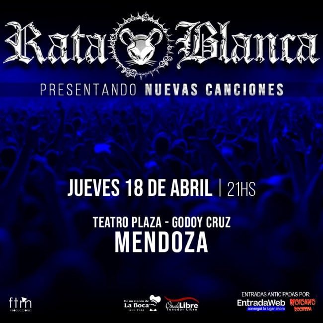 La banda se presentará en el teatro Plaza.