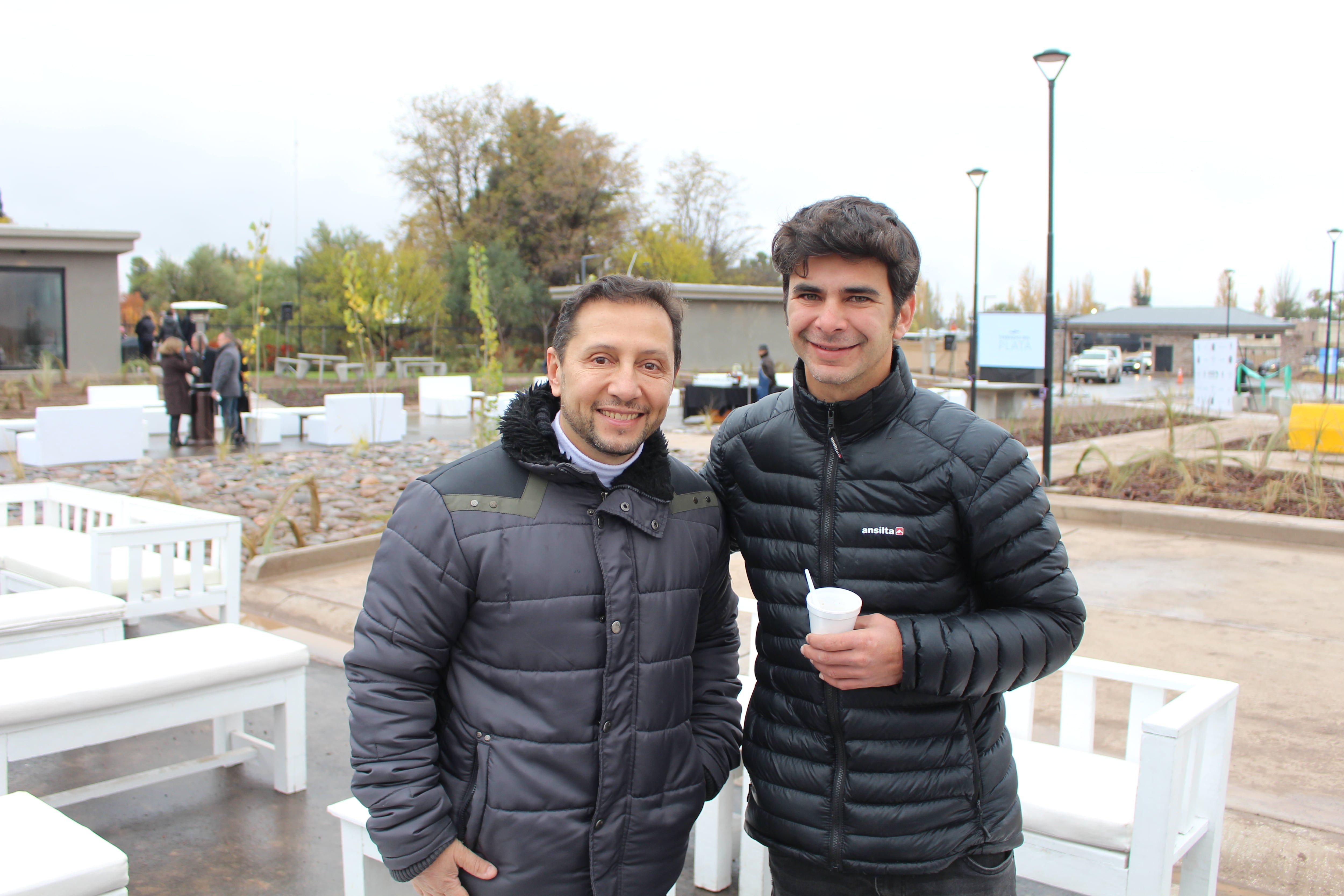 Fabián Daparo y Nicolás Martín.
Foto: Nicolás Guevara