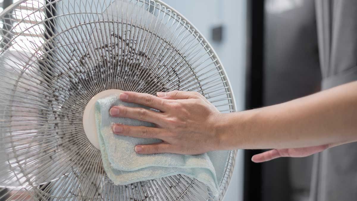 Cómo limpiar el ventilador.