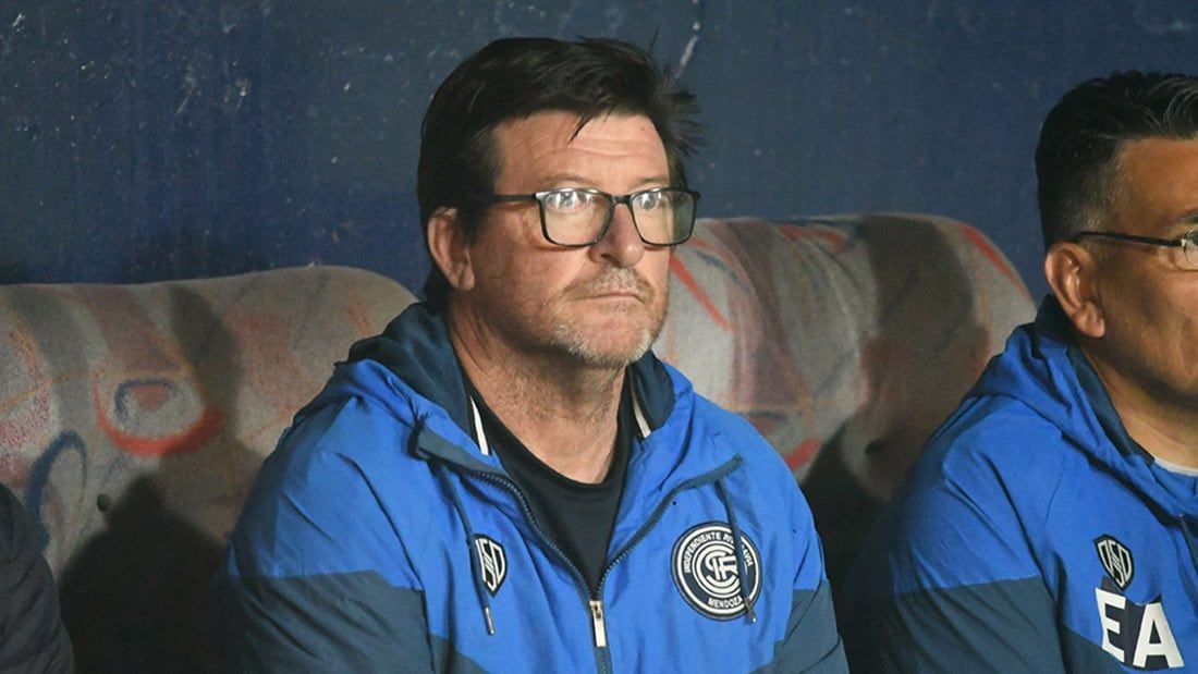 Alfredo Berti, el conductor de Independiente Rivadavia
Foto: José Gutierrez / Los Andes 

