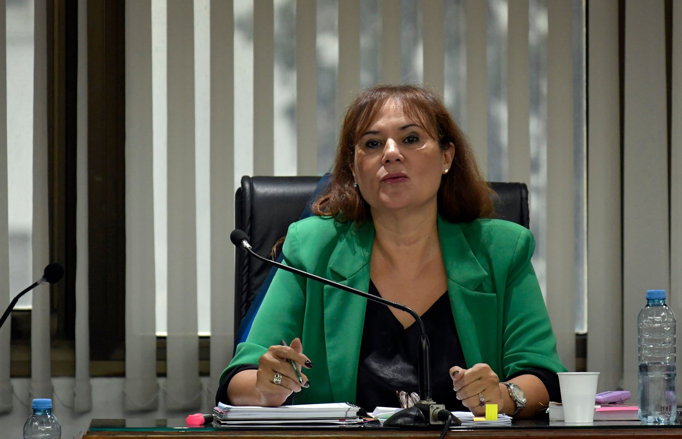 Jueza Gretel Diamante
Foto: Orlando Pelichotti