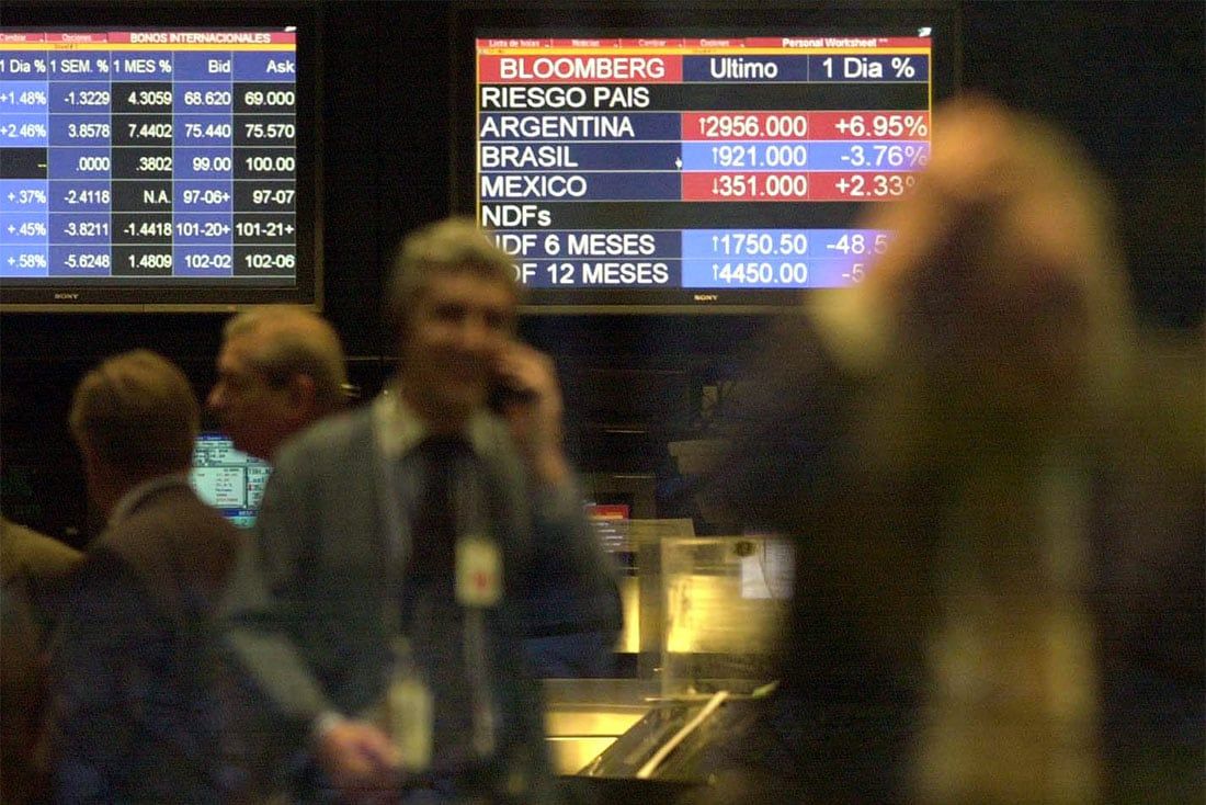 Bolsa de Comercio de Buenos Aires. Imagen ilustrativa. FOTO: DYN/JUAN PABLO MALDOVAN