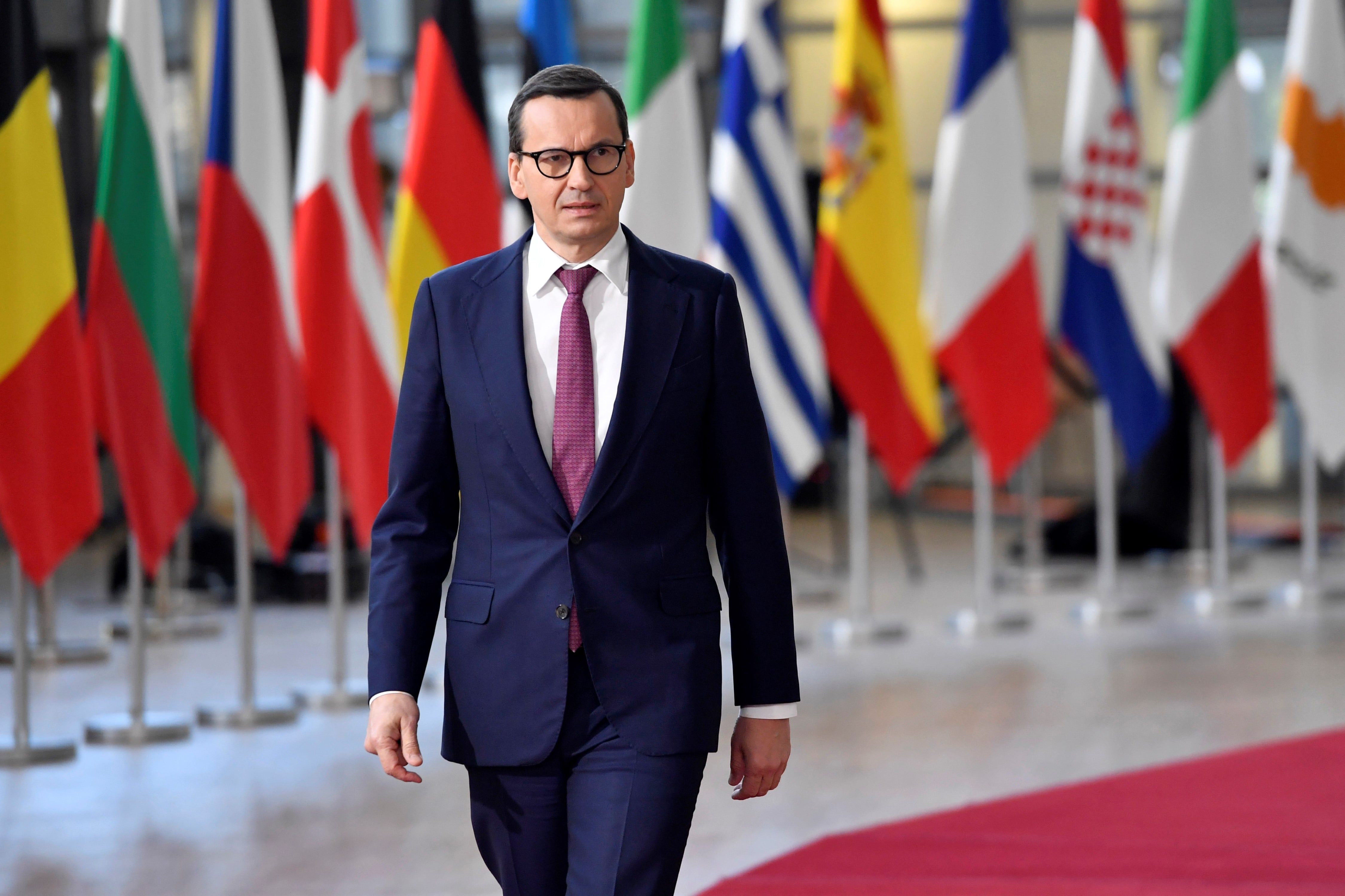 El primer ministro de Polonia, Mateusz Morawiecki. / Foto: AP