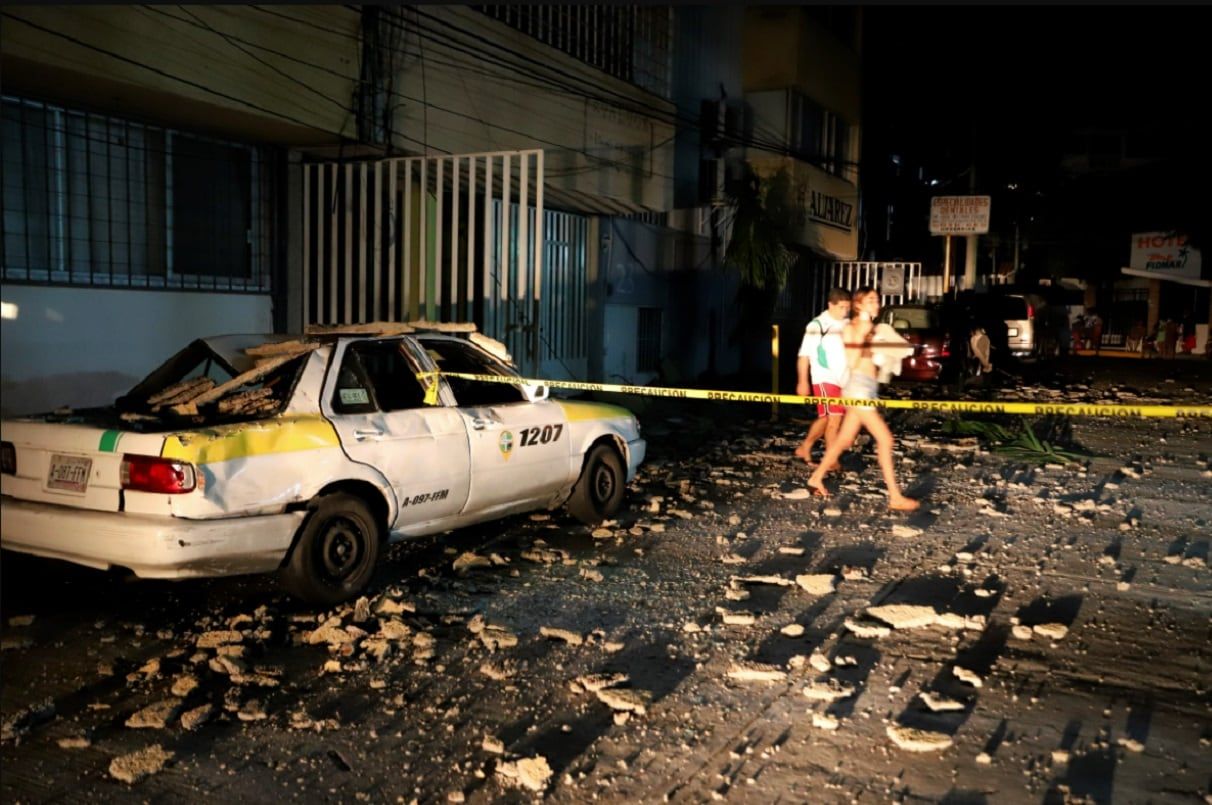 Daños en México tras el sismo - AP 