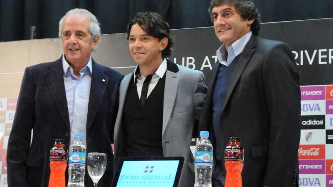 D'Onofrio, Gallardo y Francescoli, el día de que 