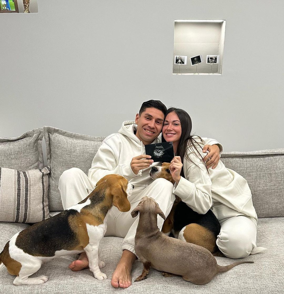 La increíble noticia que dio Gonza Montiel y su pareja. / Instagram