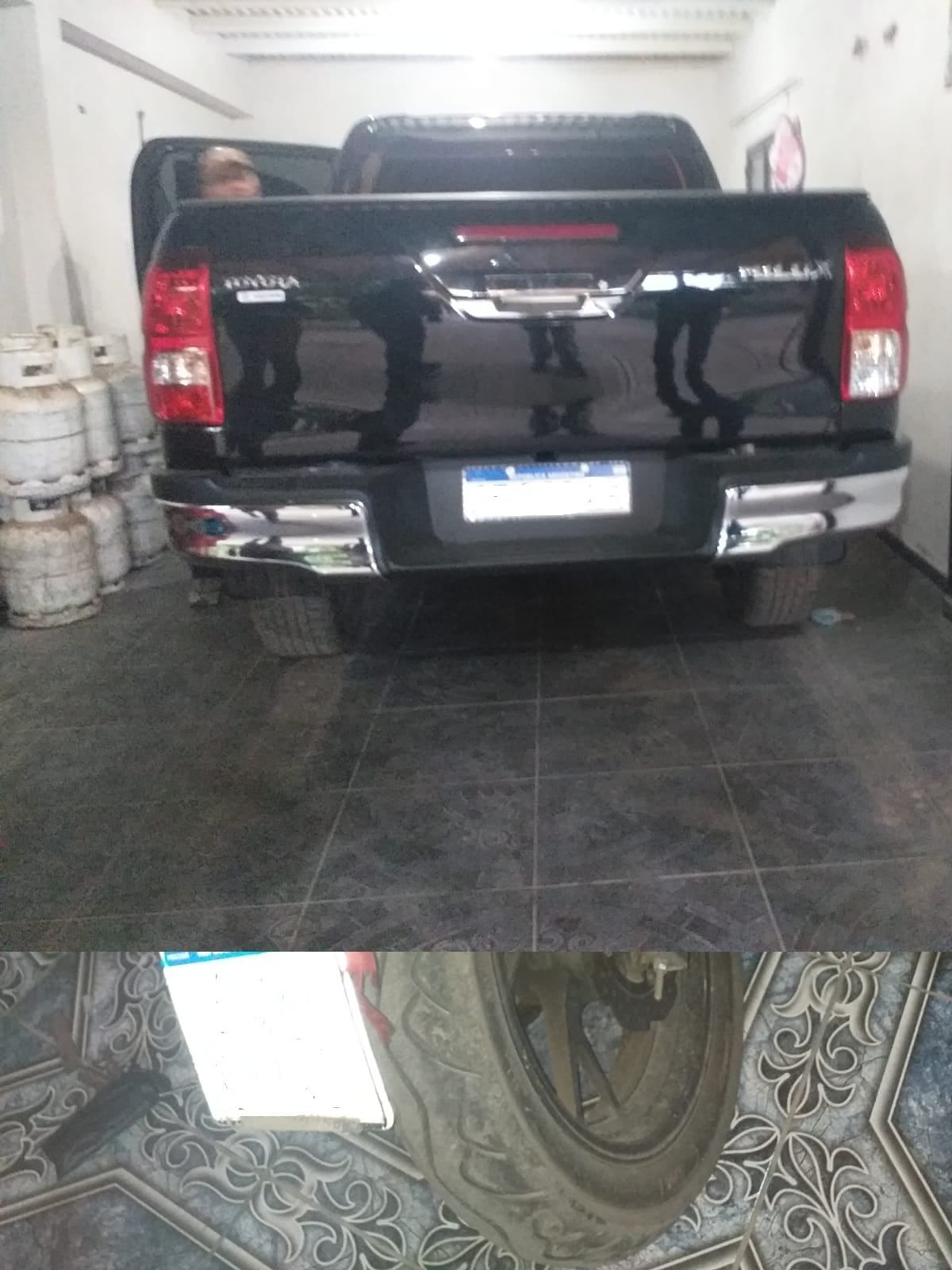 Uno de los vehículos secuestrados./Ministerio de Seguridad.