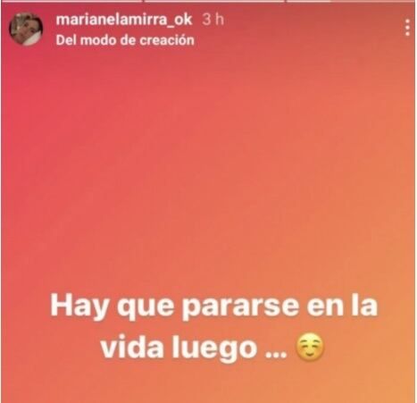 Redes sociales de Marianela Mirra