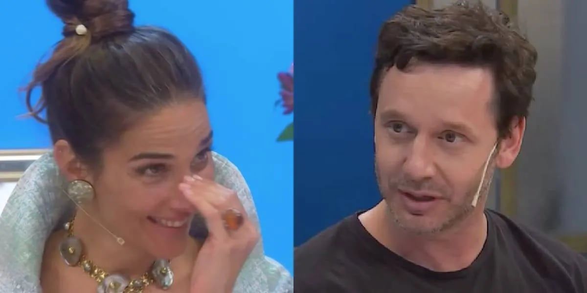 Benjamin Vicuña y Juana Viale en "Almorzando..."