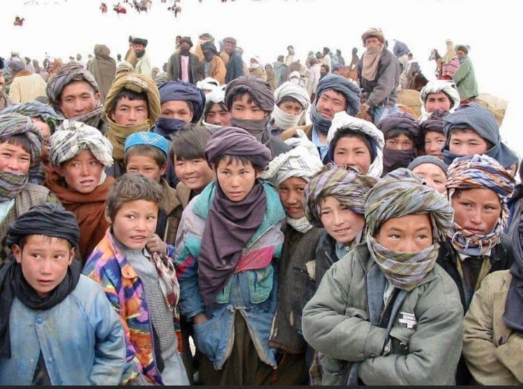 Una de las tantas fotos que Estela Celia Kohn tomó en sus años como voluntaria en Asia y África.