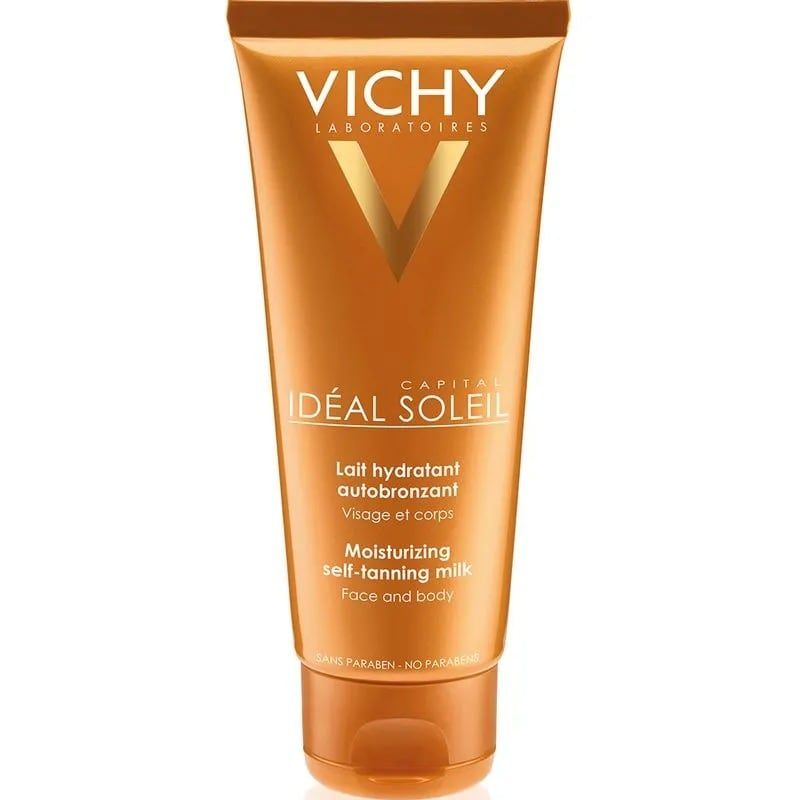 Leche Autobronceante Vichy Idéal Soleil.