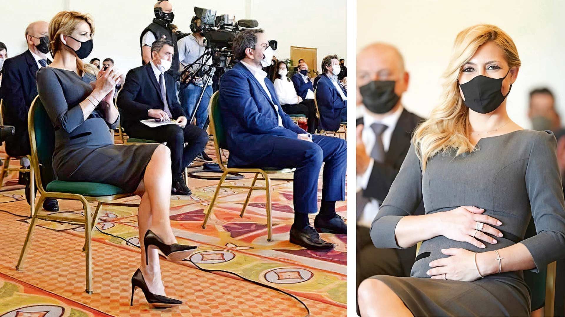 Fabiola Yáñez, días antes de confirmar su embarazo en 2021 (Archivo)