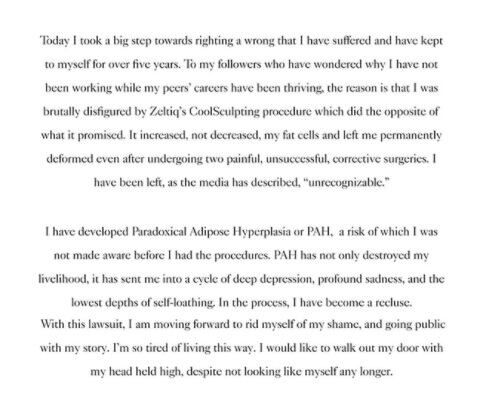 Redes de Linda Evangelista