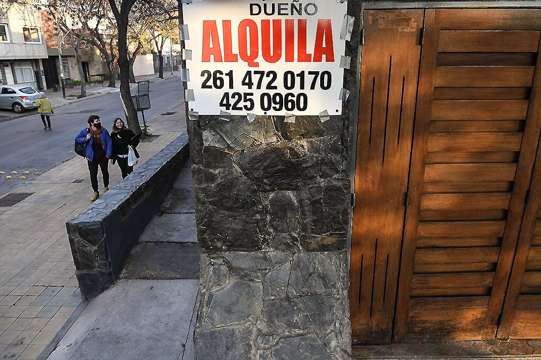 El aumento en costo del alquiler en el mes de diciembre supera el 50%. - José Gutiérrez / Los Andes