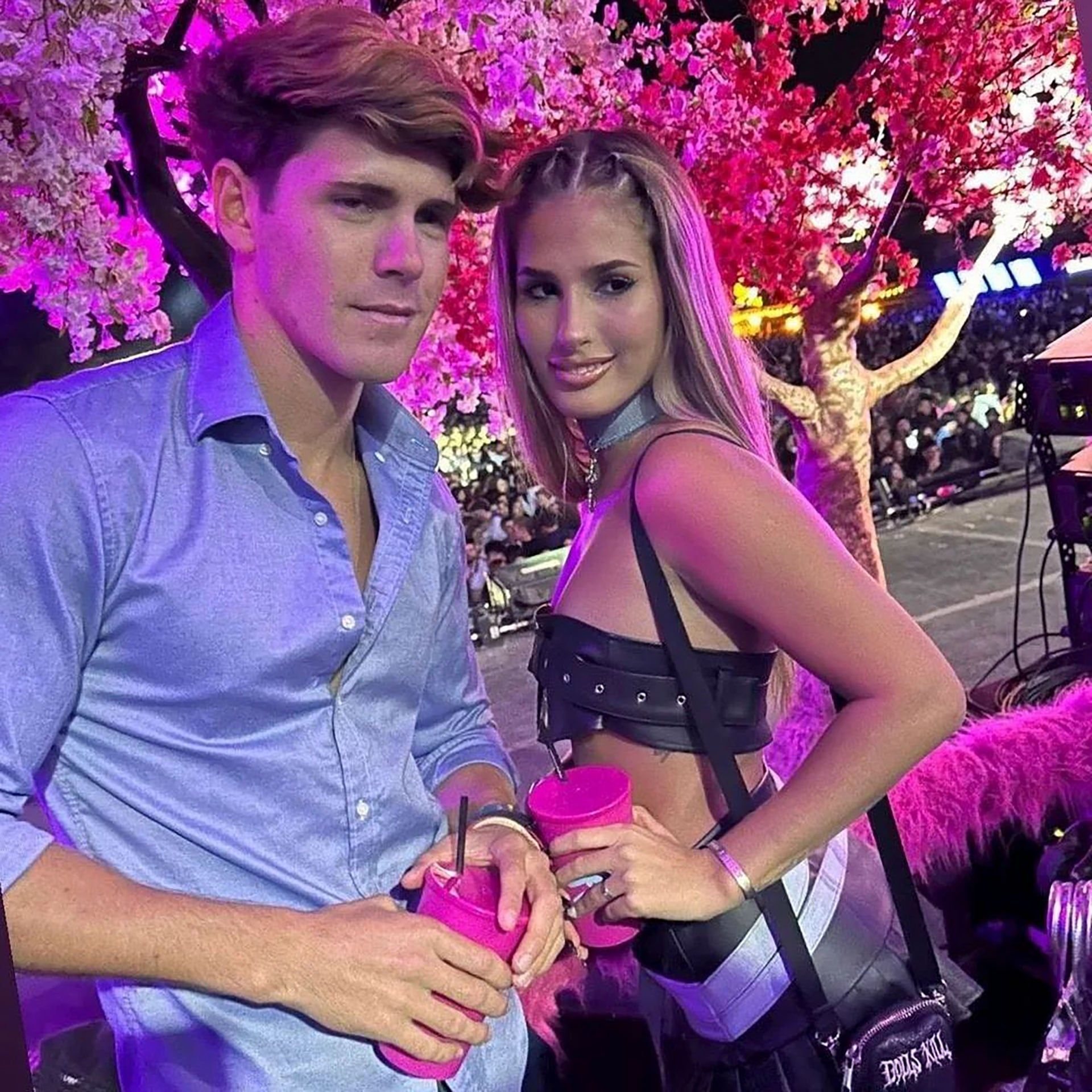 Juli Poggio habló sobre su supuesto romance con Marcos.