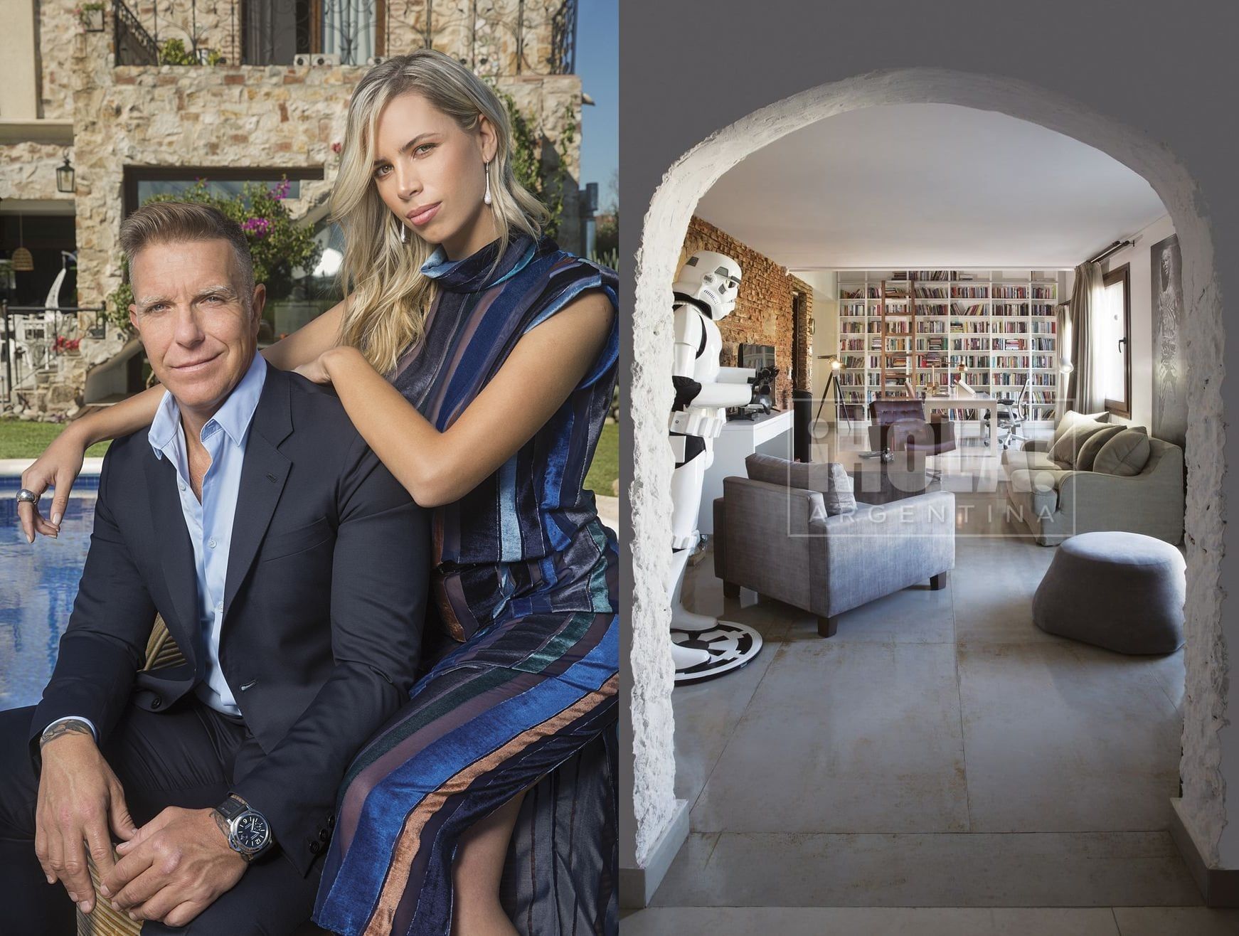 Fantino convive con su gran amor Coni Mosqueira -