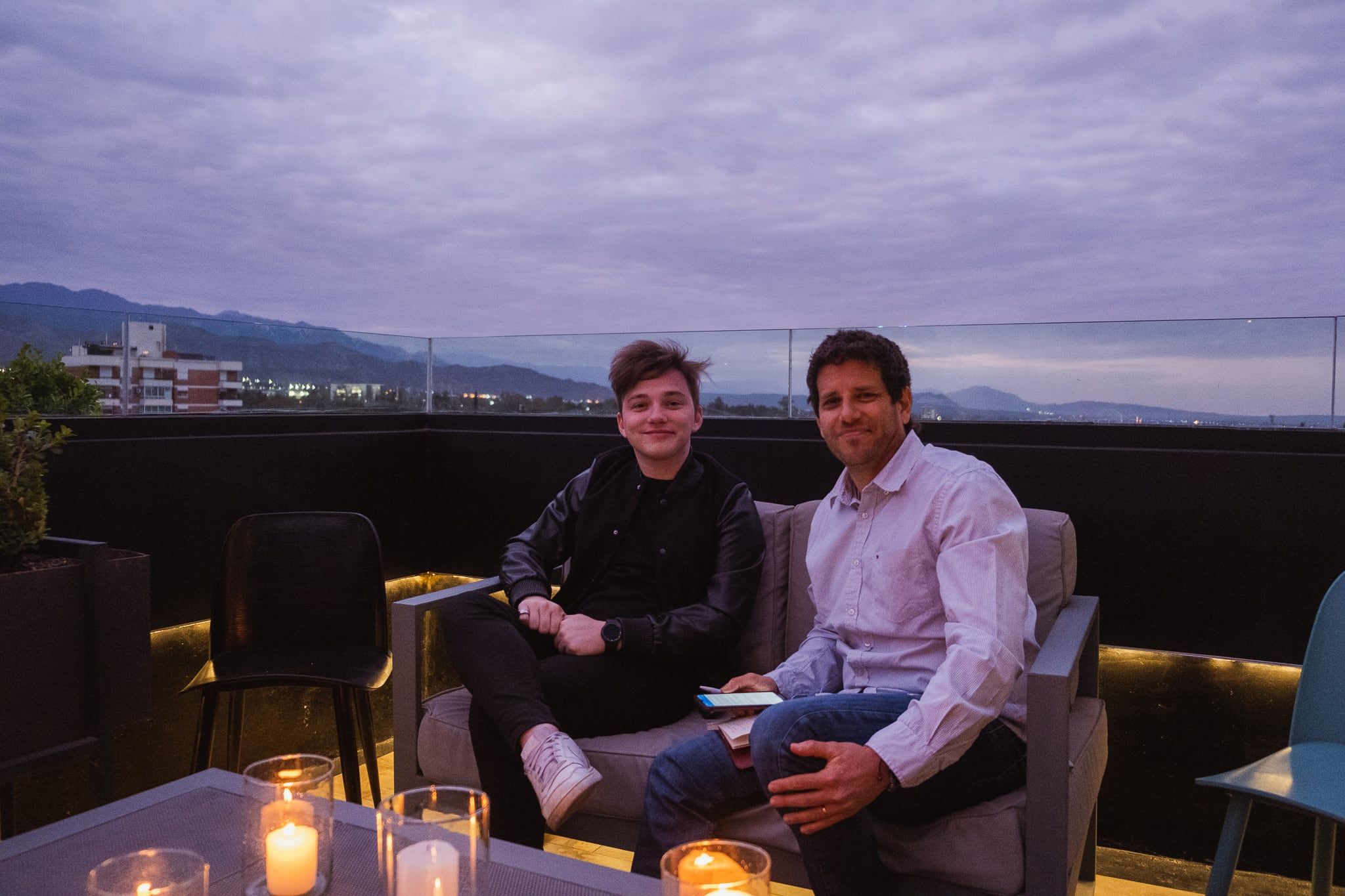 Mateo Salvatto y Pablo Mannino