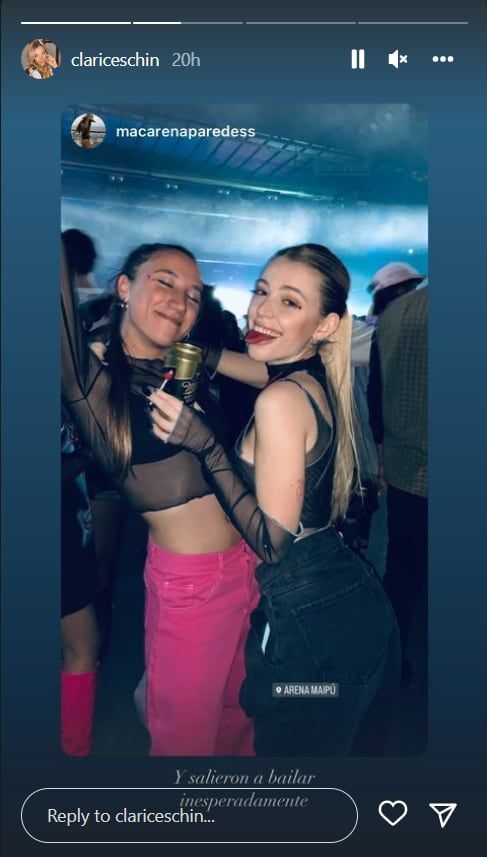 Clara, una de las conductoras más lindas y sensuales de la tele local