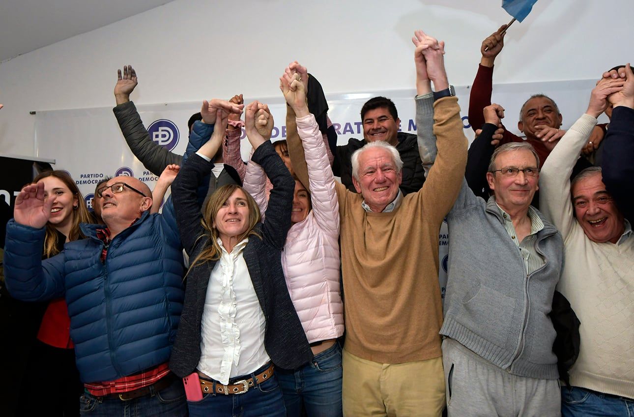 Elecciones PASO Primarias , abiertas, Simultáneas y Obligatorias 2023Sede del Partido Demócrata Mercedes Llano, precandidata a diputada nacionalFoto: Orlando Pelichotti