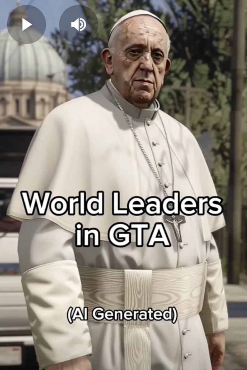 El Papa Francisco, como personaje de GTA