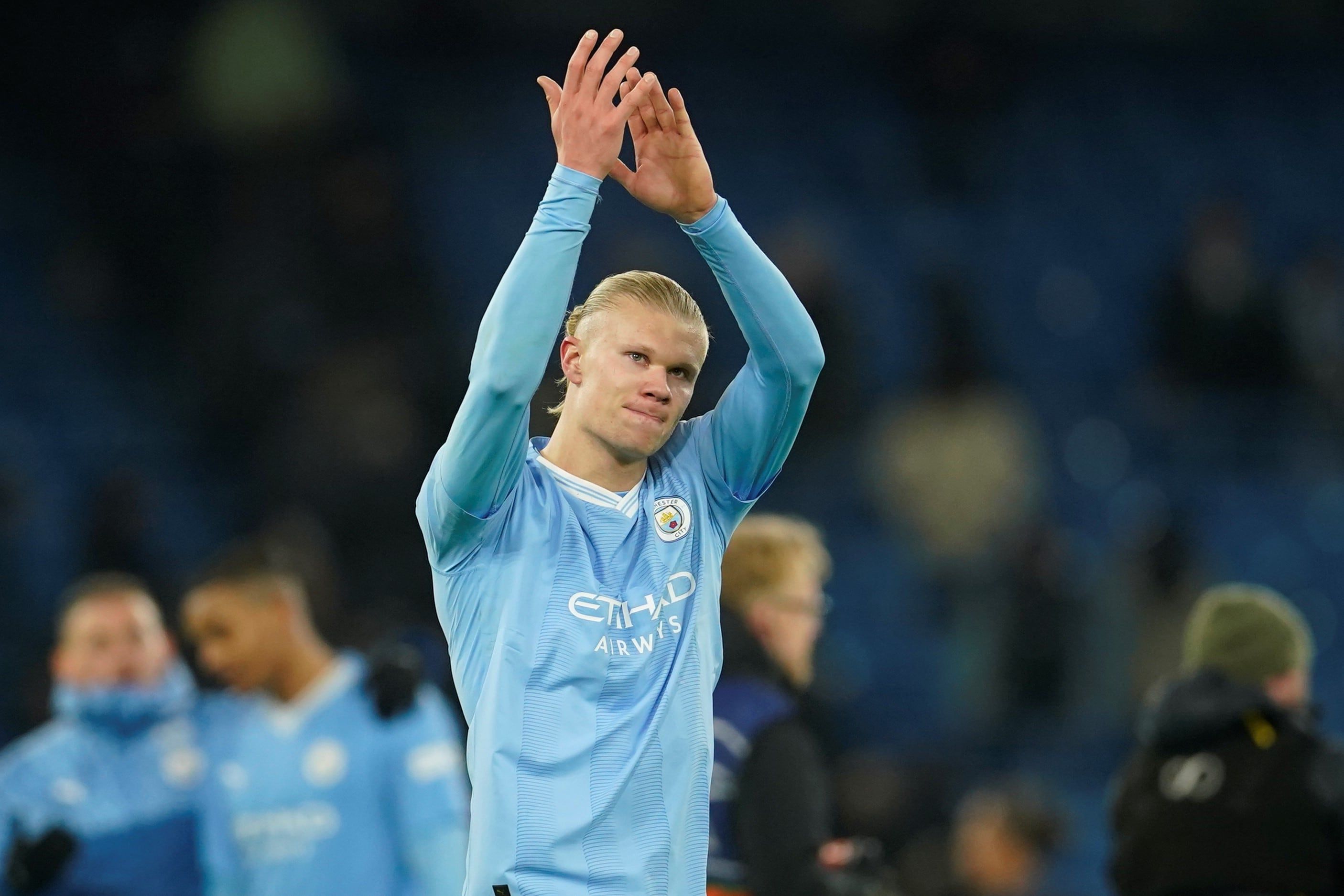 Haaland rompió un récord de Mbappé (AP)