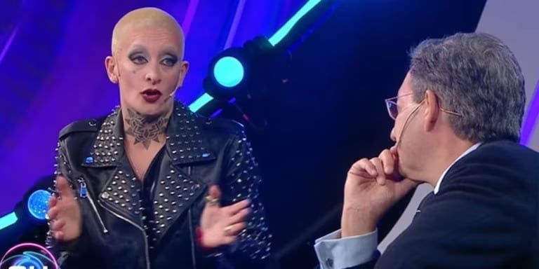 Furia se cruzó con el panel de Gran Hermano.
