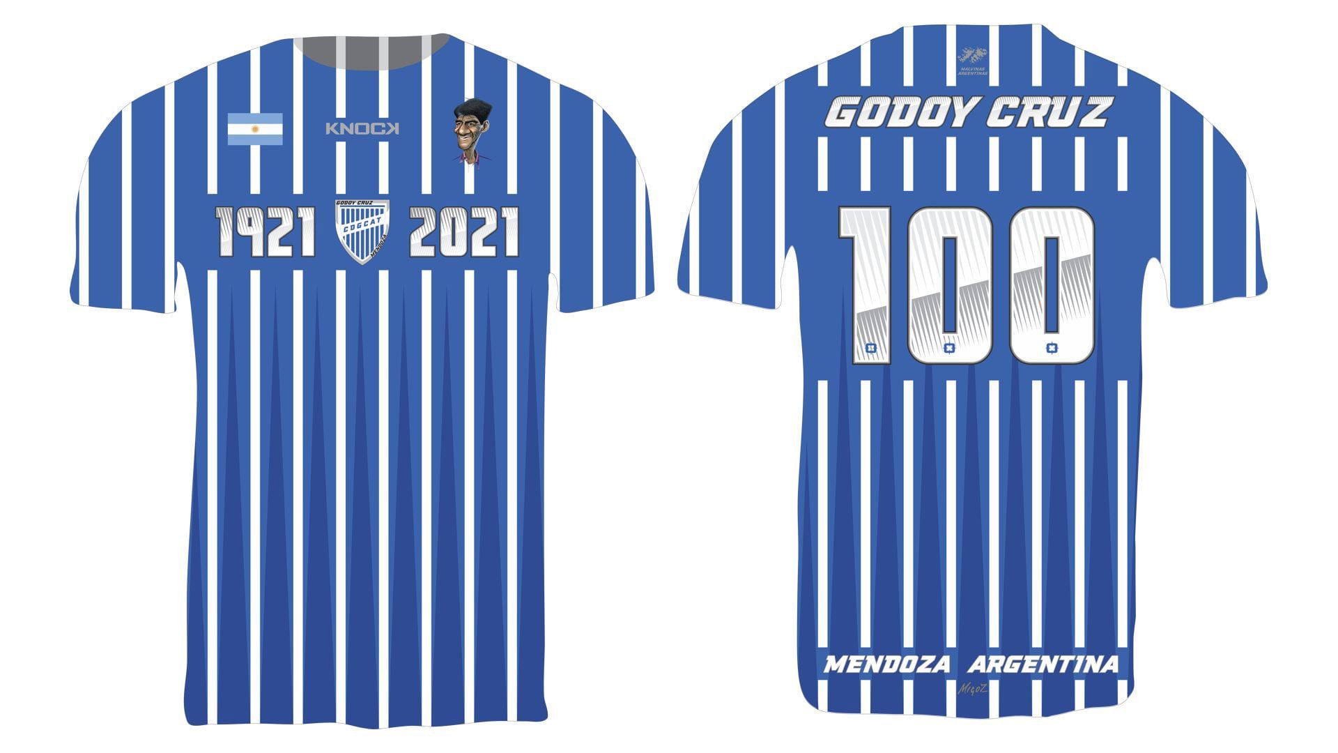 La camiseta de un hincha y para los hinchas