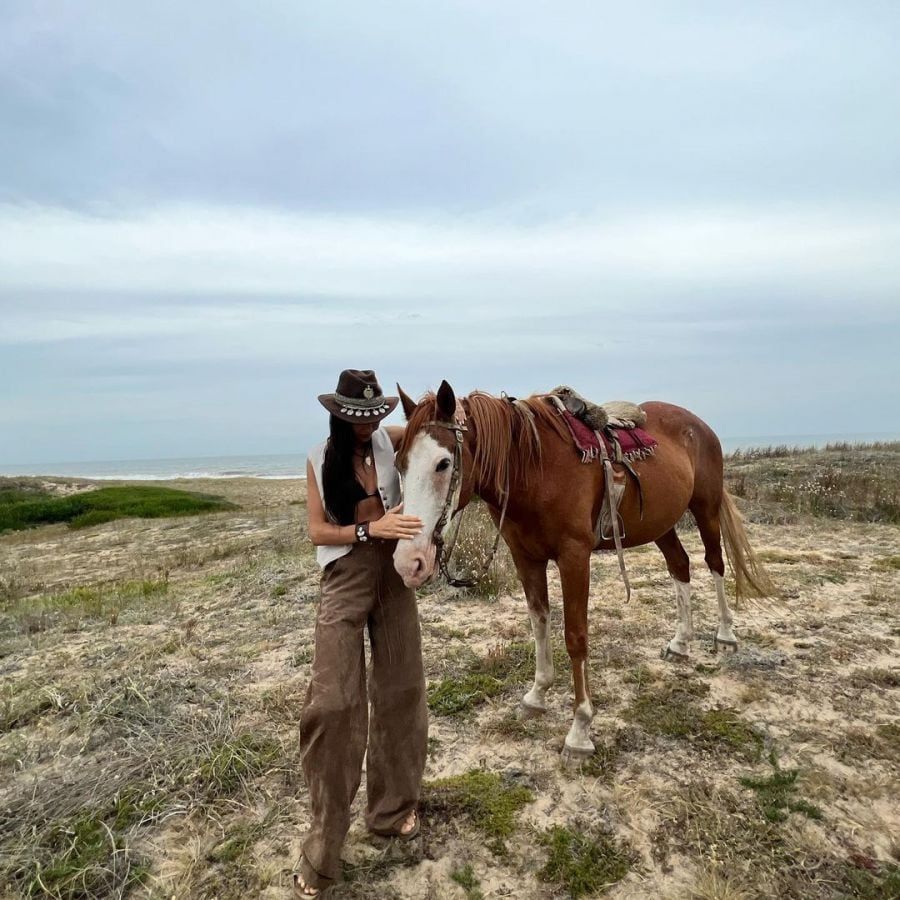 Zaira Nara paralizó a sus fans con un look vaquero