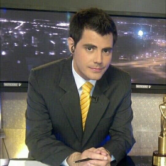 El periodista inició en Canal 9 Televida hace 15 años