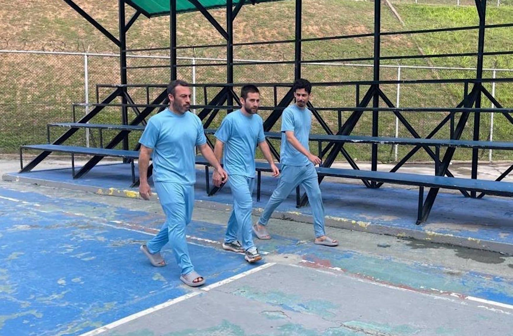 Imagen del gendarme argentino Nahuel Gallo detenido en Venezuela,