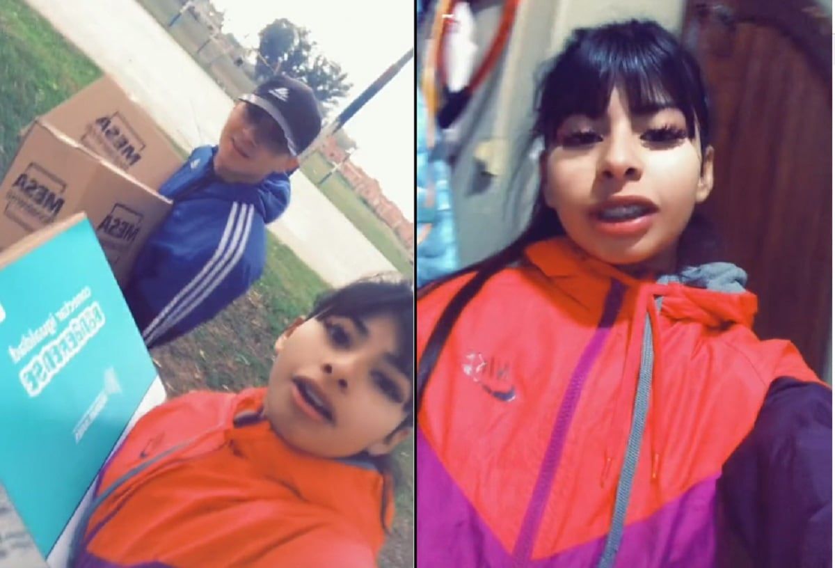 “Aguante Cristina, alta compu me dieron”: una influencer mostró lo que recibió del Gobierno y causó indignación (TikTok)