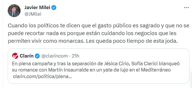 Distintos políticos condenaron la actitud del exfuncionario de Axel Kicillof, quien tuvo vacaciones de lujo en medio de la crisis económica.