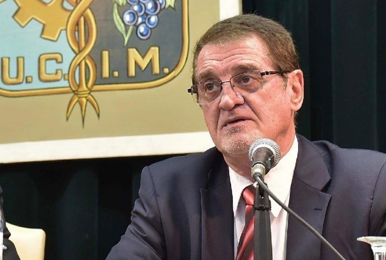 Daniel Ariosto, presidente de la Unión Comercial e Industrial de Mendoza (UCIM).