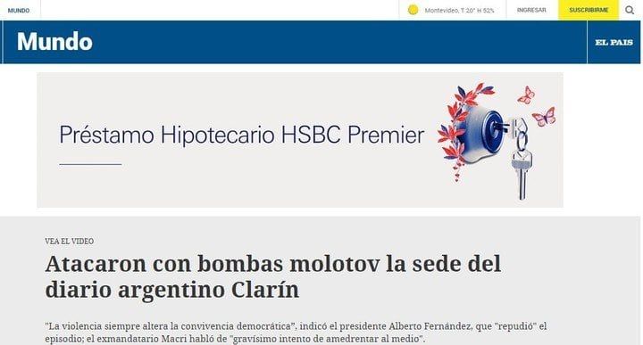 repudio de medios del mundo