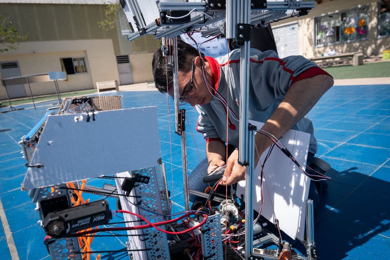 Alumnos del Colegio Colegio Tomás Alva Edison representarán a Argentina en el Mundial de Robótica Singapur, 7 al 10 de octubre  Foto: Ignacio Blanco / Los Andes  
