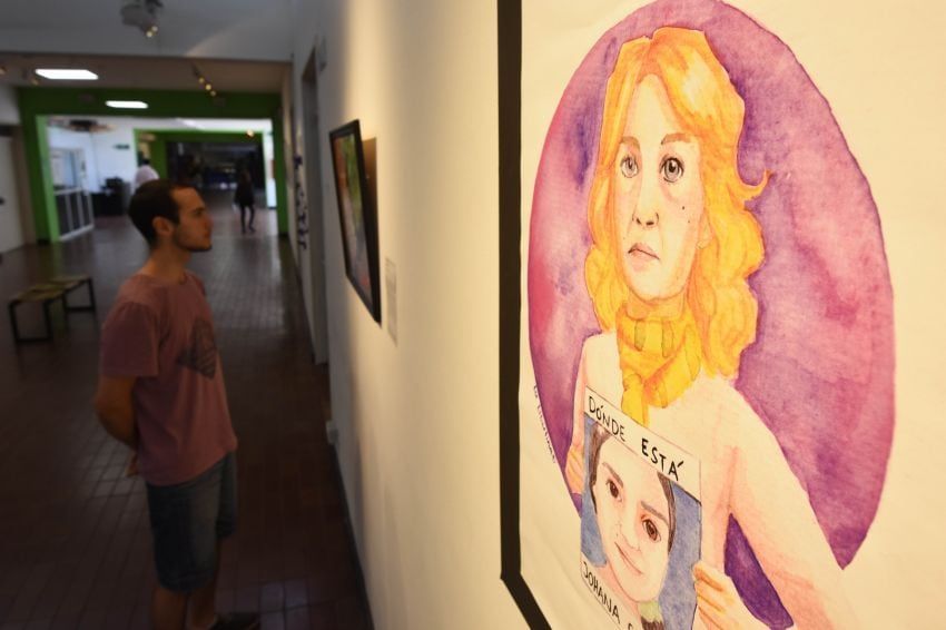 
Lu Libertina.Una de las artistas que aporta su mirada sobre el tema. | Gustavo Rogé / Los Andes
   