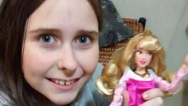 La niña Guadalupe Codes.